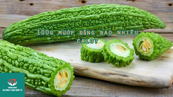 100g mướp đắng bao nhiêu calo